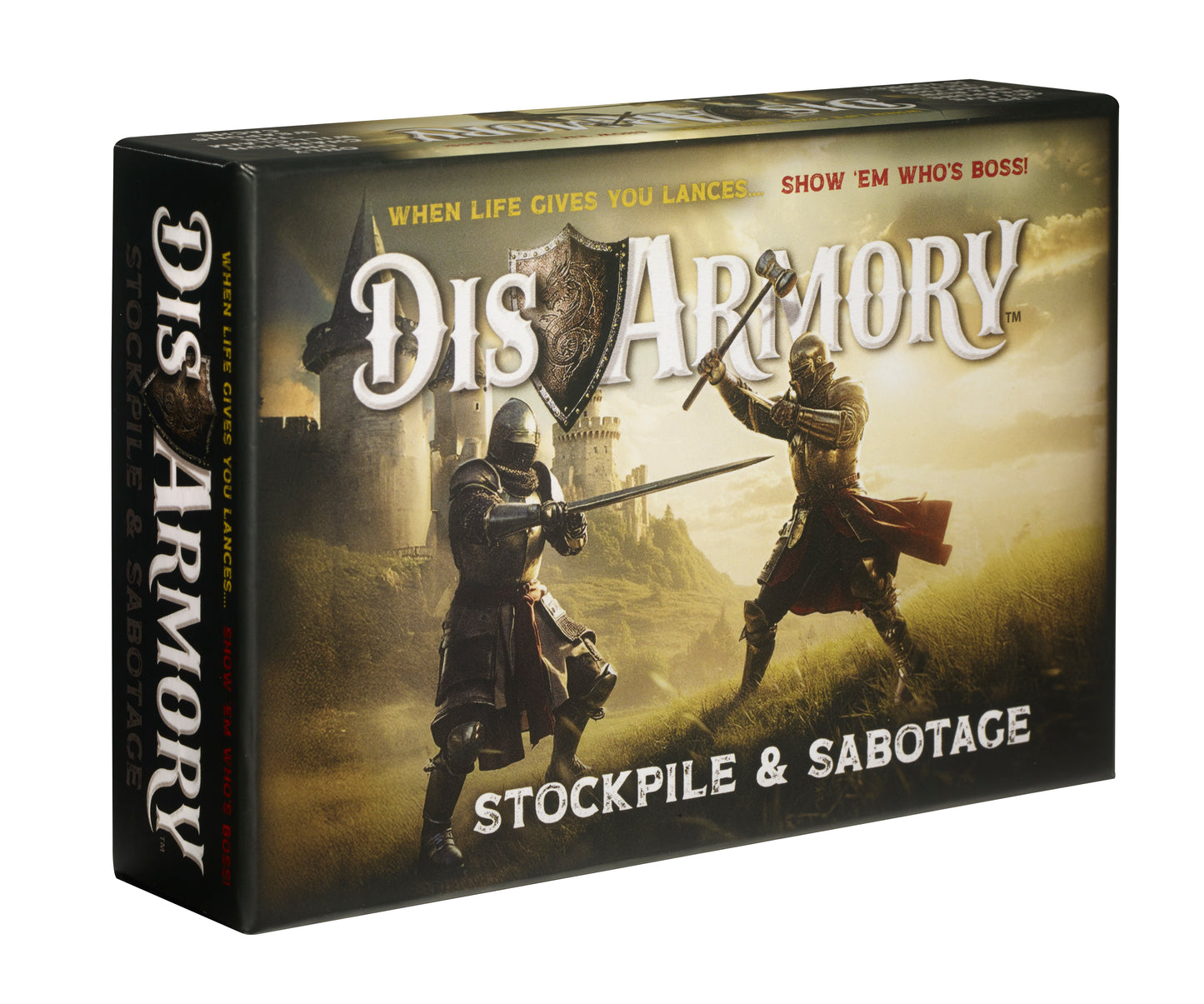 DisArmory- A medieval themed card game for ages 12+, 2-5 Players, 15-30 Minutes,