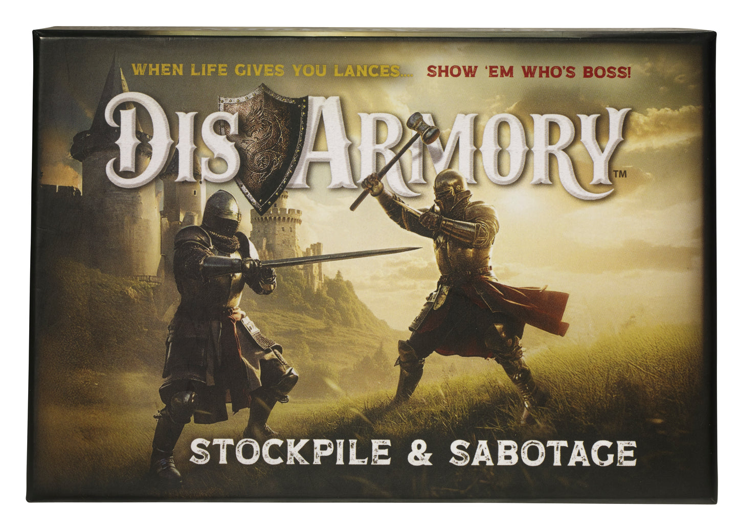DisArmory- A medieval themed card game for ages 12+, 2-5 Players, 15-30 Minutes,
